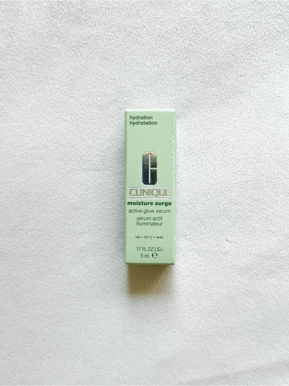 Clinique Moisture Surge Active Glow Serum - mint green
